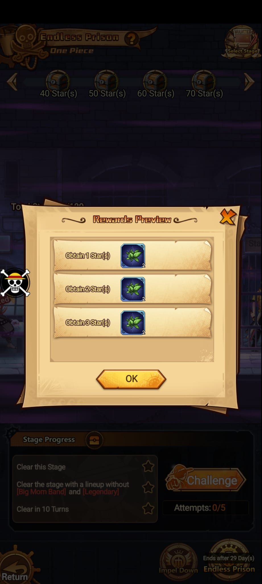 Endless Prison rewards preview Medicine Herb