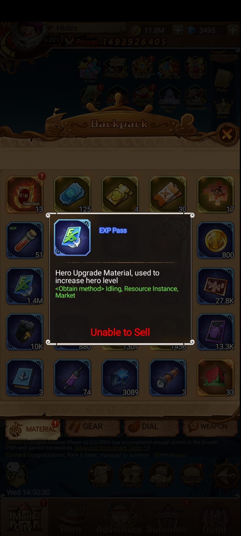 EXP Pass