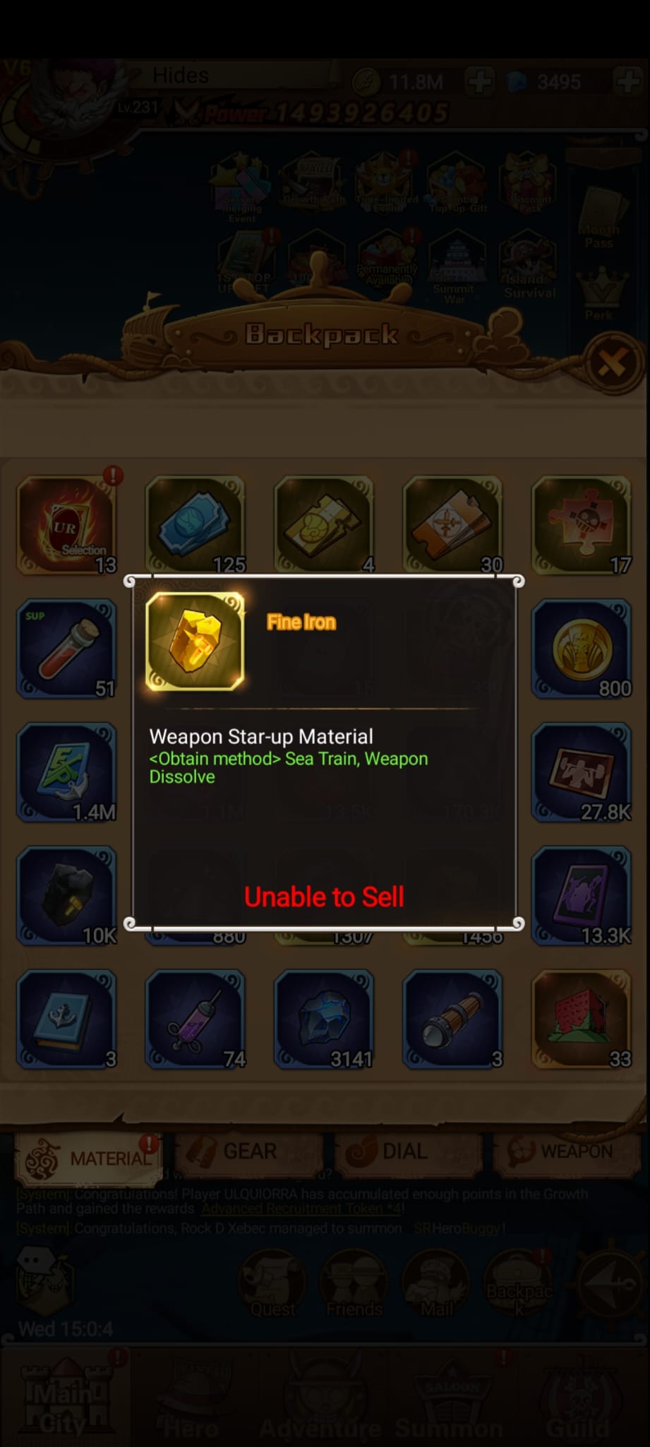 Fine Iron