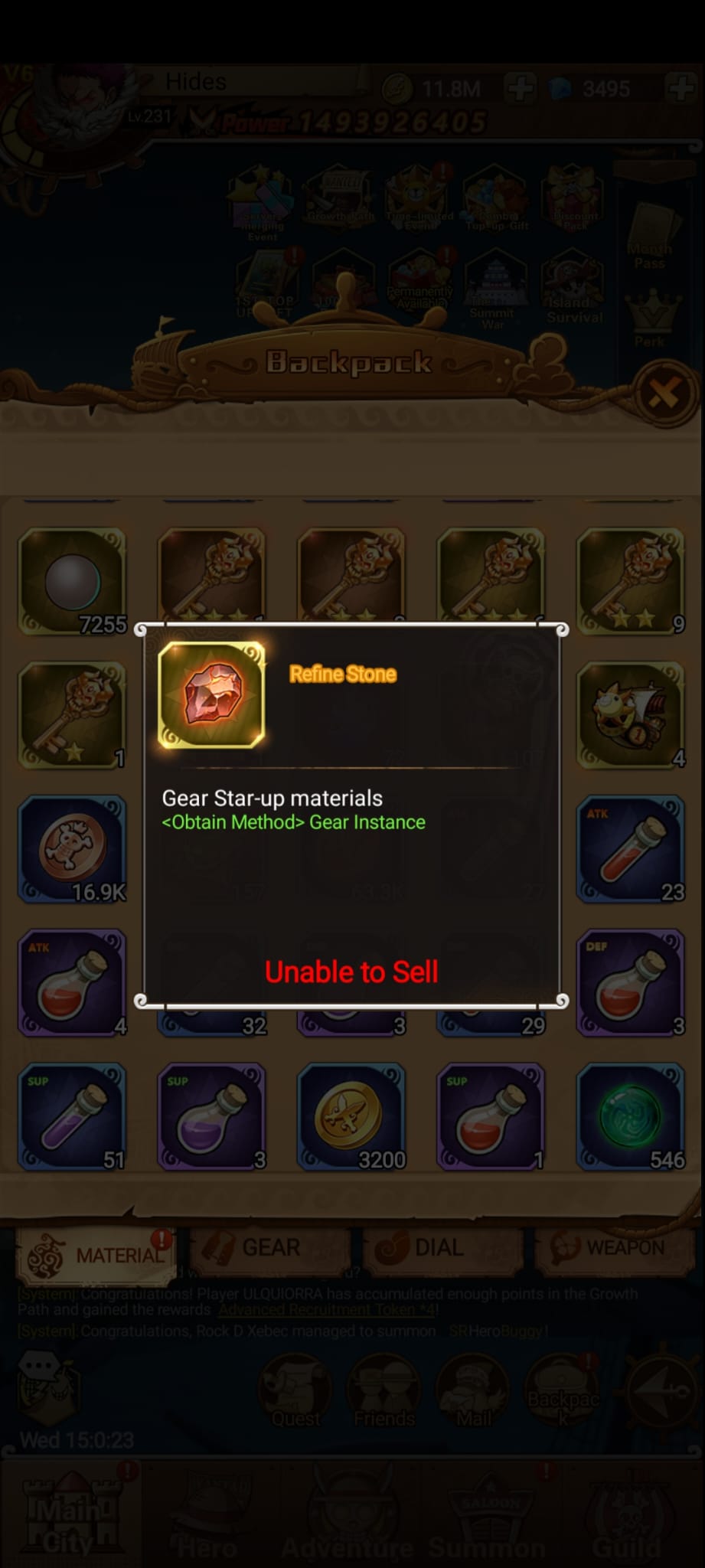 Refine Stone