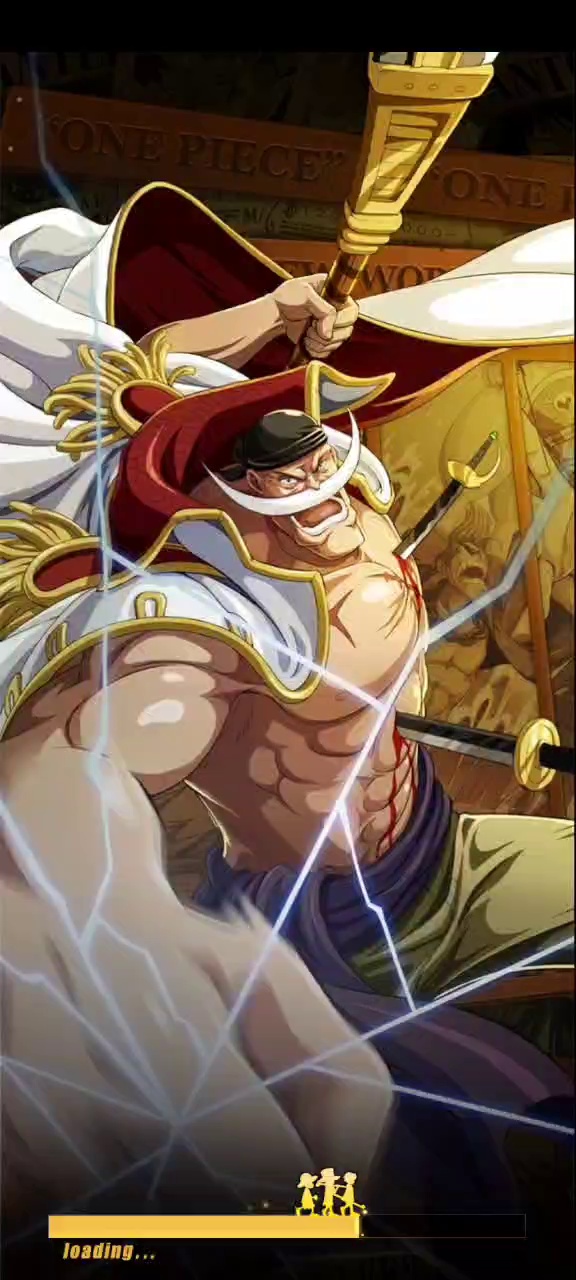 Pantalla de carga con Whitebeard