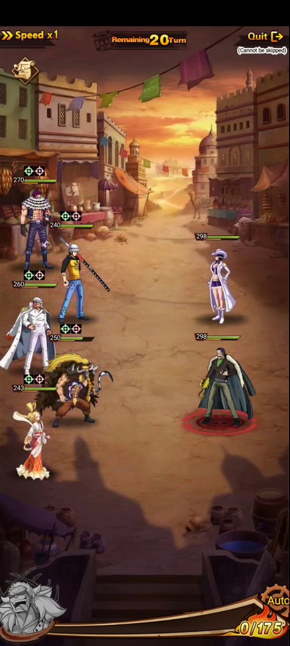 Inicio de combate por turnos