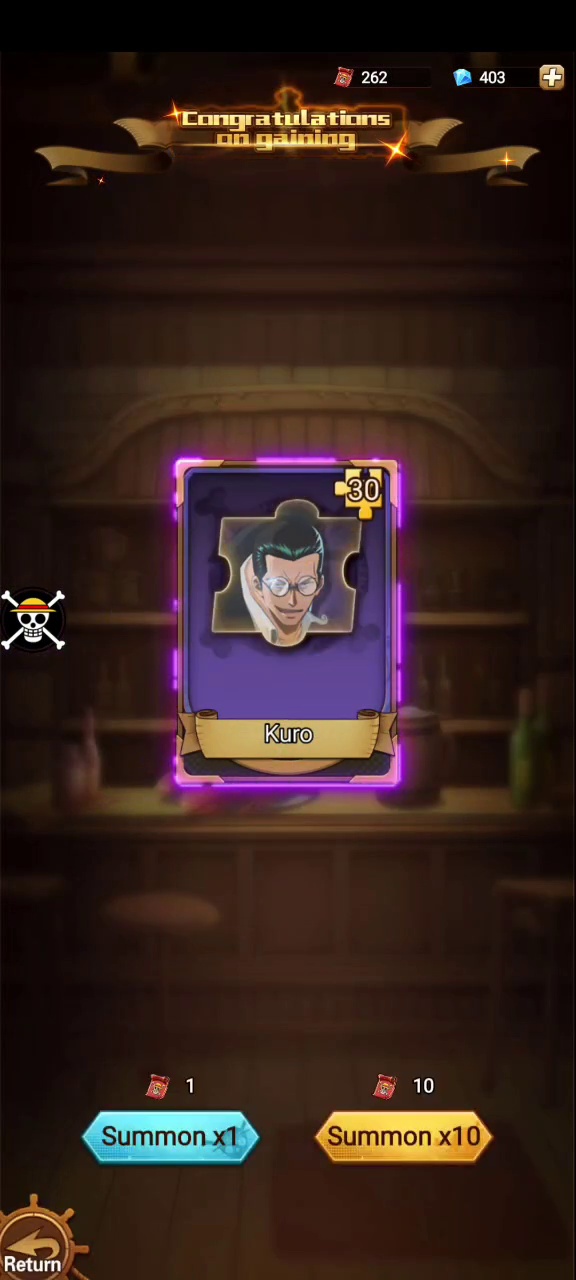 Resultado de summon Kuro